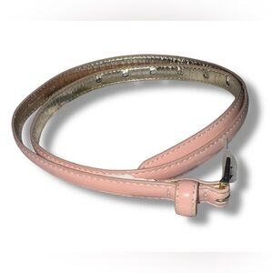 Target Pink Thin Belt NWT